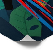 Spix's Macaw - Ausgestorbene Tierwelt Tribut Poster (Ecke)