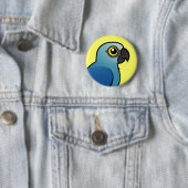 Spixs Macaw Button (Beispiel)