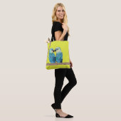 Spix's Macaws auf einem Tote Bag Tasche (Am Model)