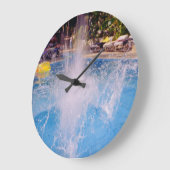 Splash 3 große wanduhr (Winkel)