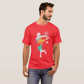 Splash art Squash sports for Squash player family T-Shirt (Vorne ganz)