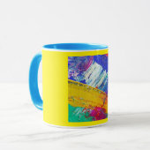 SPLASH ART Tasse (Vorderseite Links)