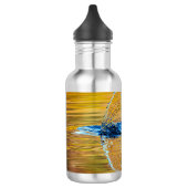 Splash auf einen Fall Abend Edelstahlflasche (Links)