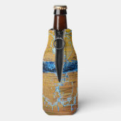 Splash auf einen Fall Abend Flaschenkühler (Flasche Rückseite)