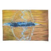 Splash auf einen Fall Abend Kissenbezug (Vorderseite)