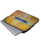 Splash auf einen Fall Abend Laptopschutzhülle (Vorne Knopf)