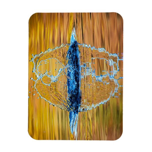 Splash auf einen Fall Abend Magnet (Vertikal)