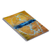 Splash auf einen Fall Abend Notizblock (Rechte Seite)