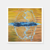 Splash auf einen Fall Abend Serviette (Vorderseite)