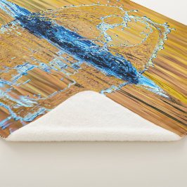 Splash auf einen Fall Abend Sherpadecke