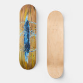 Splash auf einen Fall Abend Skateboard (Vorderseite)