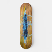 Splash auf einen Fall Abend Skateboard (Vorderseite)