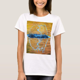 Splash auf einen Fall Abend T-Shirt