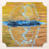 Splash auf einen Fall Abend Untersetzer (Vorderseite)