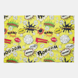 Splash, Bam, Boom Küche Handtuch