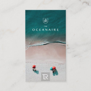 Splash Beach Scanner Business Card Logo QRCODE Visitenkarte