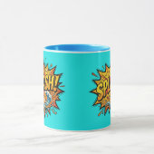SPLASH Comic Book Hellblau Kombi-Tasse Tasse (Zentrum)