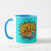 SPLASH Comic Book Hellblau Kombi-Tasse Tasse (Links)