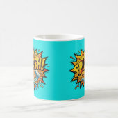 SPLASH Comic-Book-Pop-Art-Wave-Tasse Kaffeetasse (Mittel)