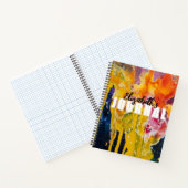 SPLASH DER FARBEN MALERIE, PERSÖNLICHES JOURNAL NOTIZBLOCK (Innenseite)