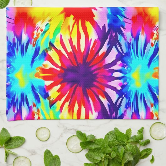 SPLASH-DESIGN-KRAWATTE GESCHIRRTUCH (Gefaltet)