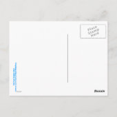 Splash! Die Rainbow Connection. Postkarte (Rückseite)