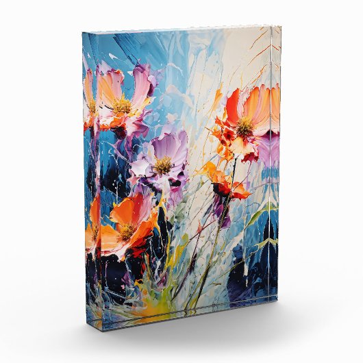 Splash floral art fotoblock (Links)