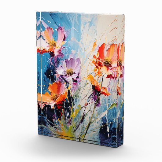 Splash floral art fotoblock (Rechts)