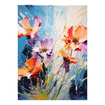 Splash floral art