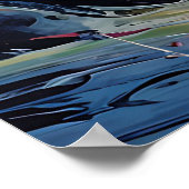 Splash floral art poster (Ecke)