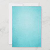 Splash-Geburtstags-Einladung Pool-Party Einladung (Rückseite)