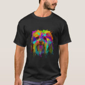 Splash Havanese Kuban Havaneser Havanezer T-Shirt (Vorderseite)