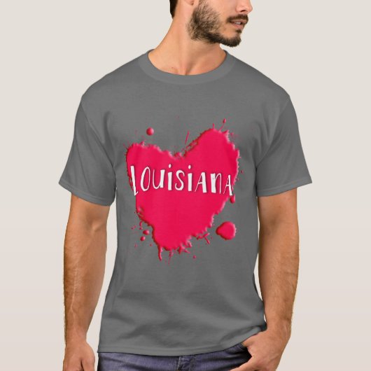 Splash Herz T-Shirt (Vorderseite)