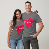 Splash Herz T-Shirt (Unisex)