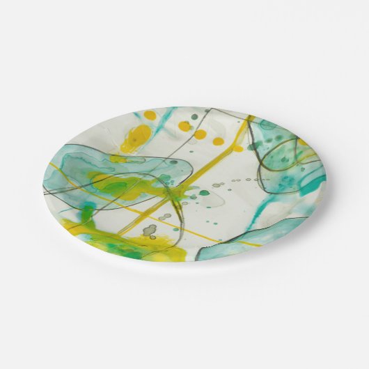 Splash I Pappteller (Schrägansicht)