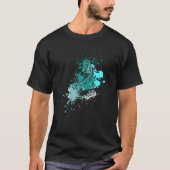 Splash Ice Skaten T-Shirt (Vorderseite)