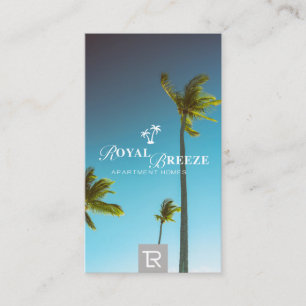 Splash Image Logo Palm Business Card Visitenkarte