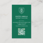 Splash Image Logo-Visitenkarte Visitenkarte (Rückseite)