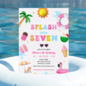 Splash in Seven Pool Party Giro del Malcantone Einladung