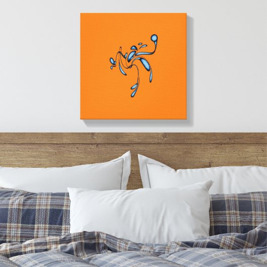 Splash Leinwanddruck (Insitu (Schlafzimmer))