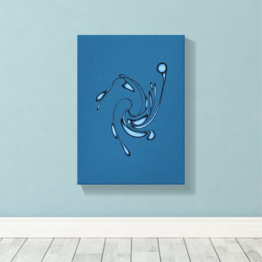 Splash Leinwanddruck (Insitu (Holzboden))