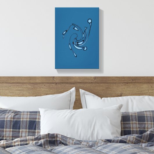 Splash Leinwanddruck (Insitu (Schlafzimmer))