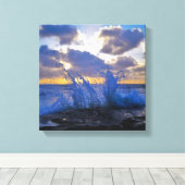 Splash Leinwanddruck (Insitu (Holzboden))