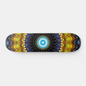 Splash Mandala Skateboard (Horizontal)