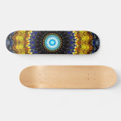 Splash Mandala Skateboard (Horizontal)