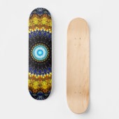 Splash Mandala Skateboard (Vorderseite)