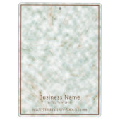 Splash Marble Stone Klemmbrett (Rückseite)