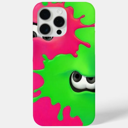 Splash mit Augen Case-Mate iPhone Hülle (Rückseite)