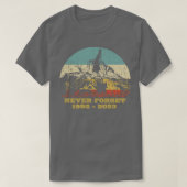 Splash Mountain nie vergessen T-Shirt (Design vorne)