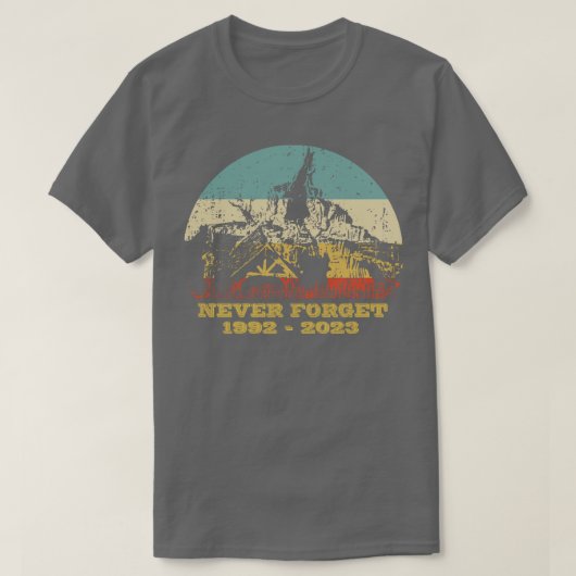 Splash Mountain nie vergessen T-Shirt (Design vorne)
